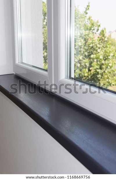 Window Sill Pvc Window Stock Photo Edit Now 1168669756