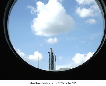 window and sky clouds