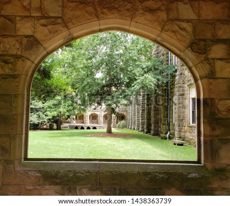 Window with a view in Sewanee