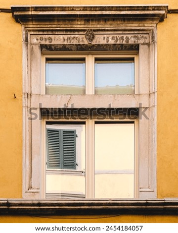 Similar – Geldbaum hinter Fenstergitter