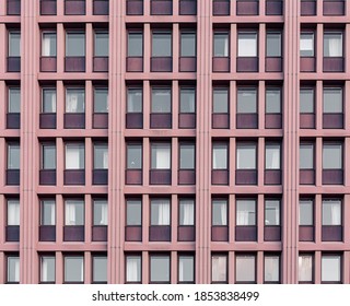 windows of a building in a pattern