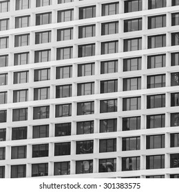 Windows Building Textures Background Black White Stock Photo 301383575 ...