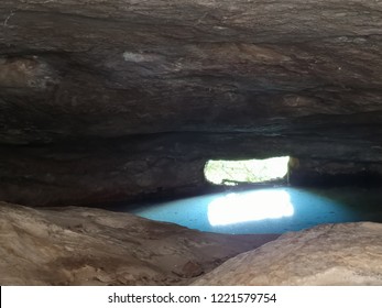 Windows of cave 