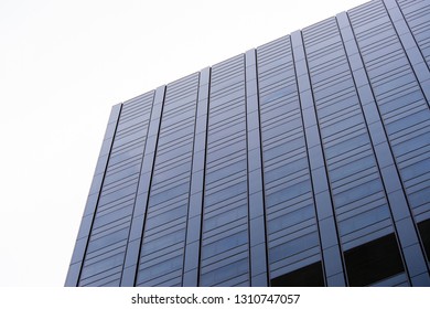 Windows and corner of skyscraper 
