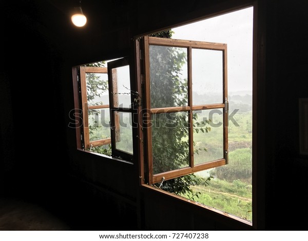 dark window screens
