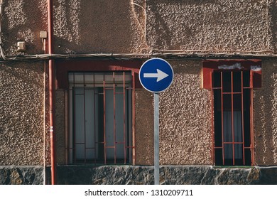windows in the facade