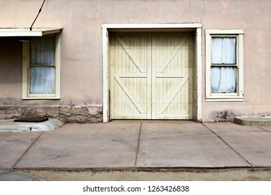 Garage Wood Door Stock Photos Images Photography Shutterstock