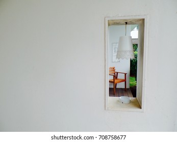 Windows with lanterns