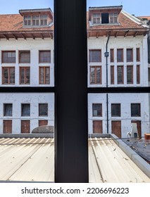 Windows In The Old Town Jakarta Indonesia