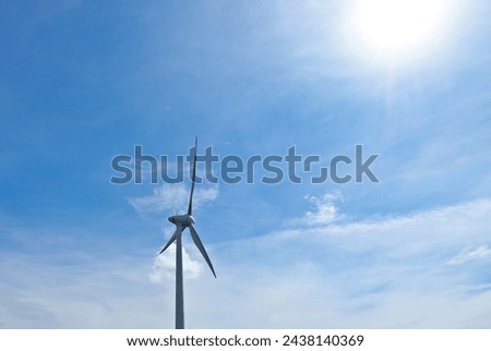 Windrad, Energie, Windenergie, blue sky