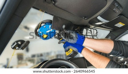 Windshield Replacement in Auto Glass Workshop – Professional Car Service