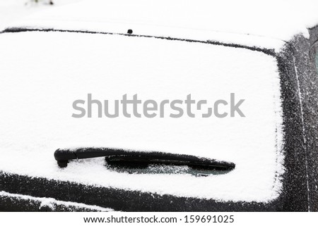 Similar – Image, Stock Photo tropic Snow Snow layer