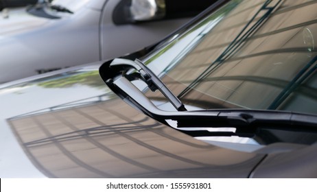 Windshield Wiper In Modern Car