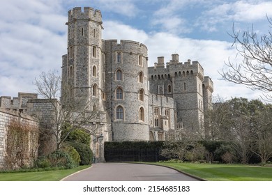 Windsor, Berkshire, United Kingdom, 031022 - The Buildings Of The Queen Of England's Retirement Residence Where She Has Now Retired To Live