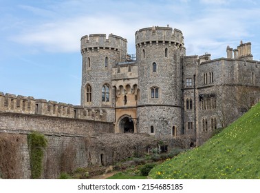 Windsor, Berkshire, United Kingdom, 031022 - The Buildings Of The Queen Of England's Retirement Residence Where She Has Now Retired To Live