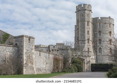 Windsor, Berkshire, United Kingdom, 031022 - The Buildings Of The Queen Of England's Retirement Residence Where She Has Now Retired To Live