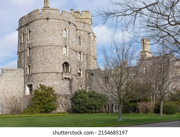 Windsor, Berkshire, United Kingdom, 031022 - The Buildings Of The Queen Of England's Retirement Residence Where She Has Now Retired To Live