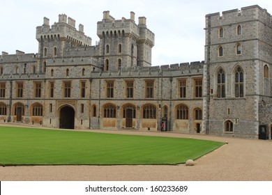 Windsor Castle Exterior, WIndsor, London, England