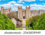 Windsor castle in London suburbs, UK