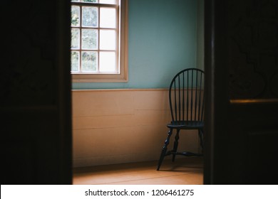 Windsor Chair In Empty Room