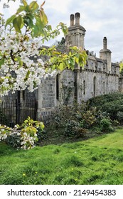 Windsor, London, England - April 14 2022: Windsor Royal Castle, Exterior Wall