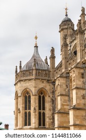 WINDSOR, MAIDENHEAD & WINDSOR/UK - JULY 22 : St Georges Chapel At Windsor Castle In Windsor, Maidenhead & Windsor On July 22, 2018