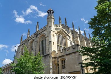 Windsor, UK - 5 July 2021: Eton College Chapel, Eton, UK