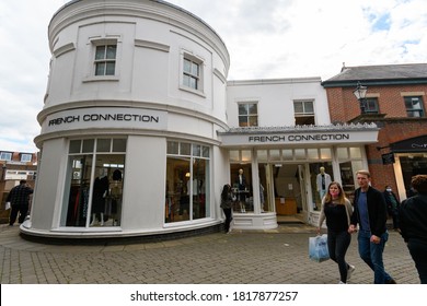 Windsor, United Kingdom - August 31 2020:  The Frontage Of French Connection On Thames Street