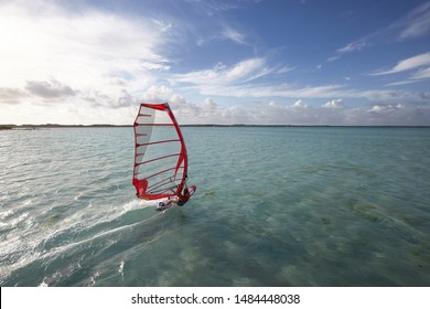 Windsurfing In Lac Bay, Bonaire