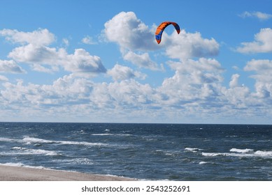 windsurfing, man, riding windsurf, sea, water sport, surfing, sails, ocean, sports entertainment, active recreation, waves, sea elements, sunny day, sea energy, water landscape, surfer, windsurfing bo - Powered by Shutterstock