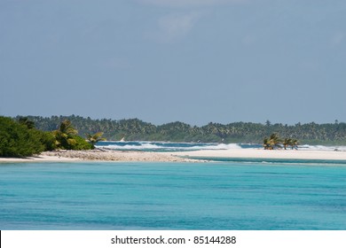 Windswept Beach At Direction Island Cocos (Keeling) Islands, Australia