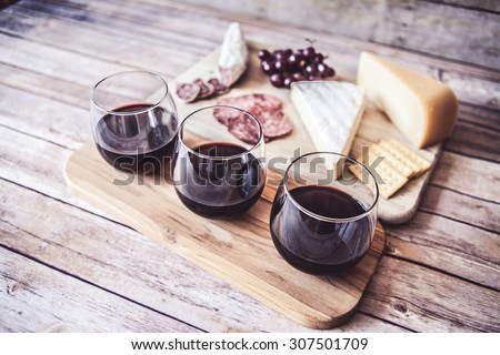 Wine With Appetizer
