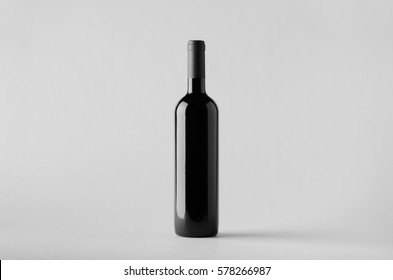 Wine Bottle Mock-Up - Shutterstock ID 578266987