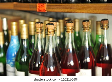 Wine Bottles, Lambrusco And Others