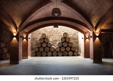 wine cellar at Tarija