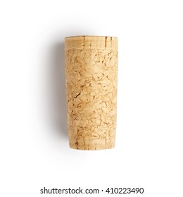 Wine cork isolated on white background - Shutterstock ID 410223490