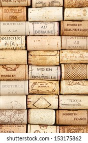 Wine Cork Pattern Background