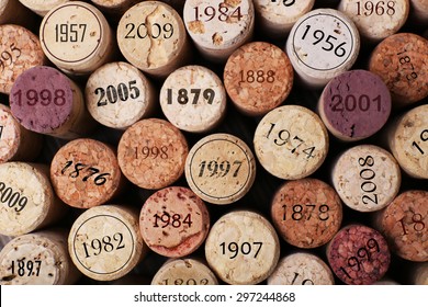 Wine Corks Background