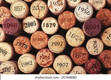 Wine Corks Background