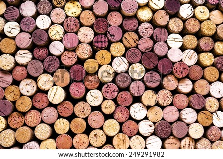 wine corks background
