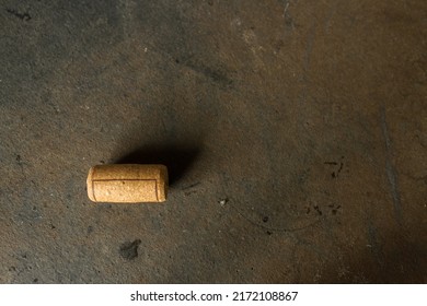 Wine corks background. Copy space