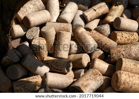 Wine corks, may be used as background. High quality photo