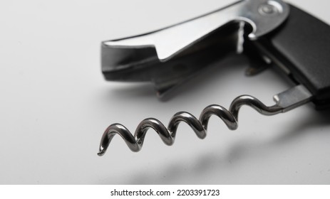 Wine Corkscrew Opener For Background