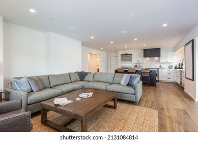 Wine Country ADU Living Room  Kitchen