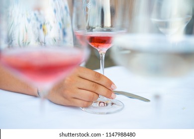Wine Glass in Hand