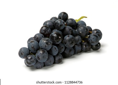 Wine grapes isloated on white background