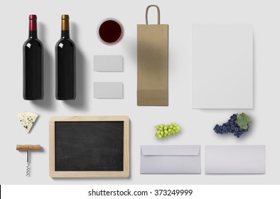 Wine Maker Identity Design Mock Up