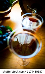 Wine on the table