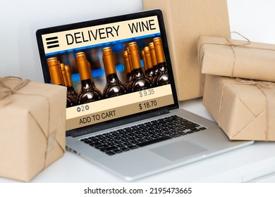 Wine Online Home Delivery. Luxury Internet Store