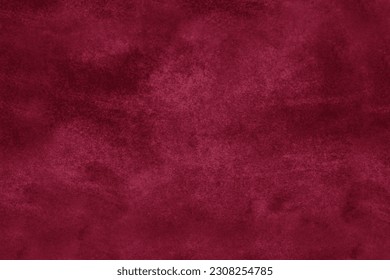 Wine red burgundy maroon crimson abstract watercolor. Dark colorful art background for design. Grunge. Rough, dirty. Stained. Foto Stok